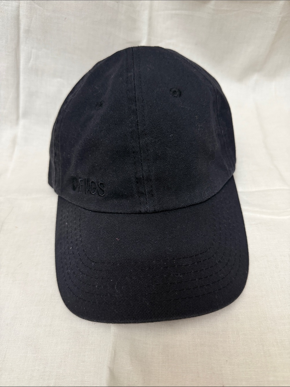 Figs Embroidered Black Baseball Cap